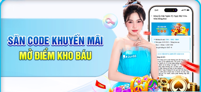 Khuyến mãi siêu hấp dẫn tại Jun88
